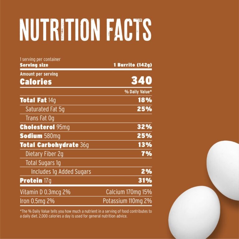 How Many Calories in a Breakfast Burrito