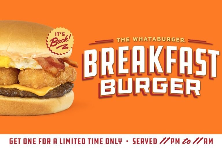 What Time Does Whataburger Serve Breakfast