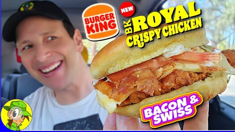 Burger King Chicken Bacon Swiss Calories