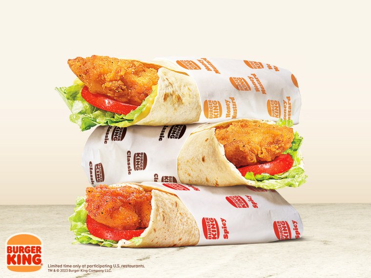 Burger King Classic Wrap Calories